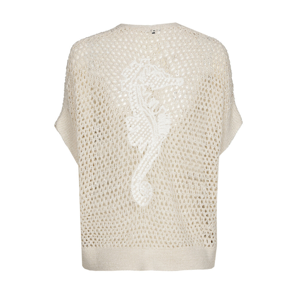 Poncho Ecru Caroline Biss ( 3229/94 )