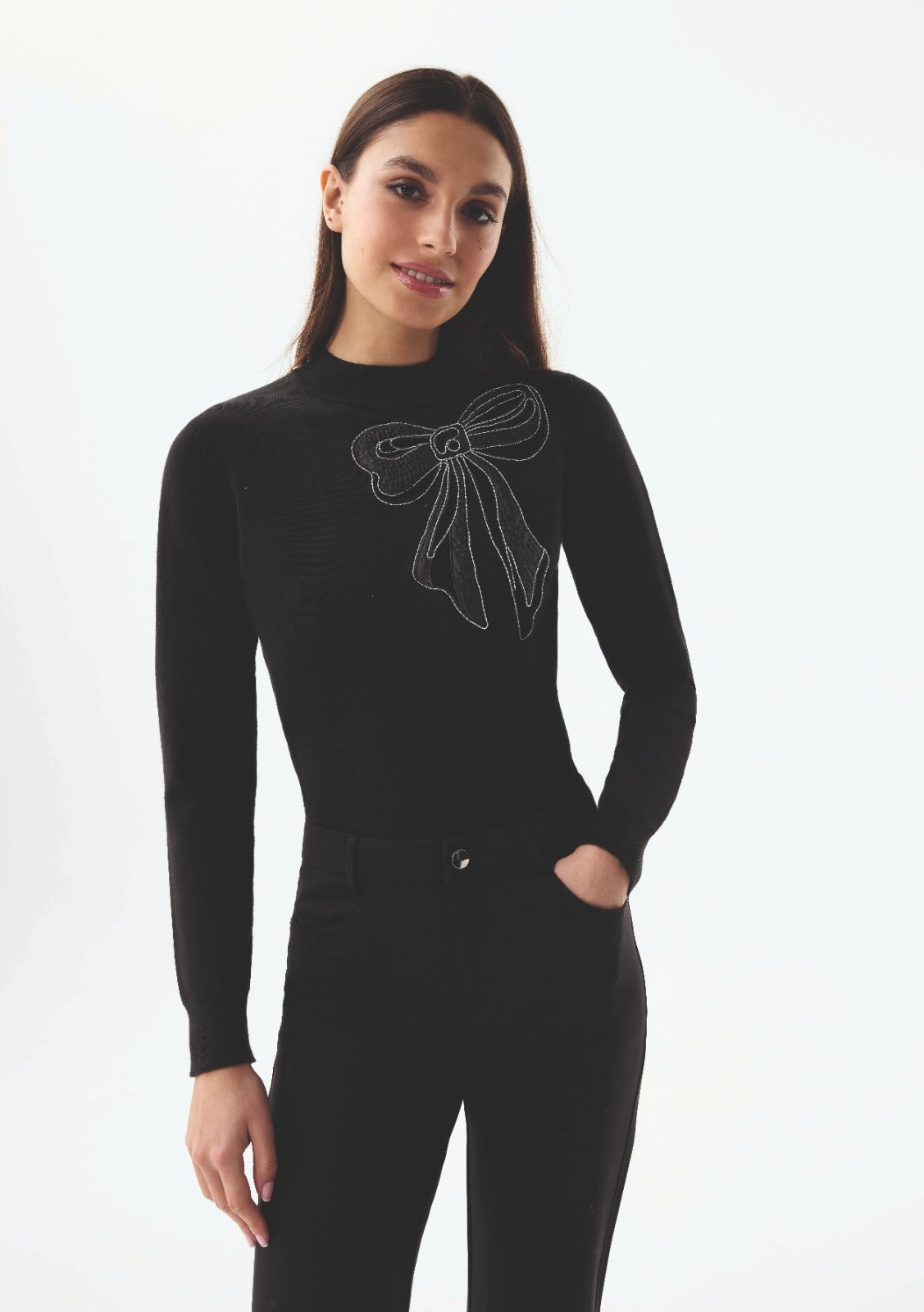 Pull Zwart Leo & Ugo ( Aw100/Black )