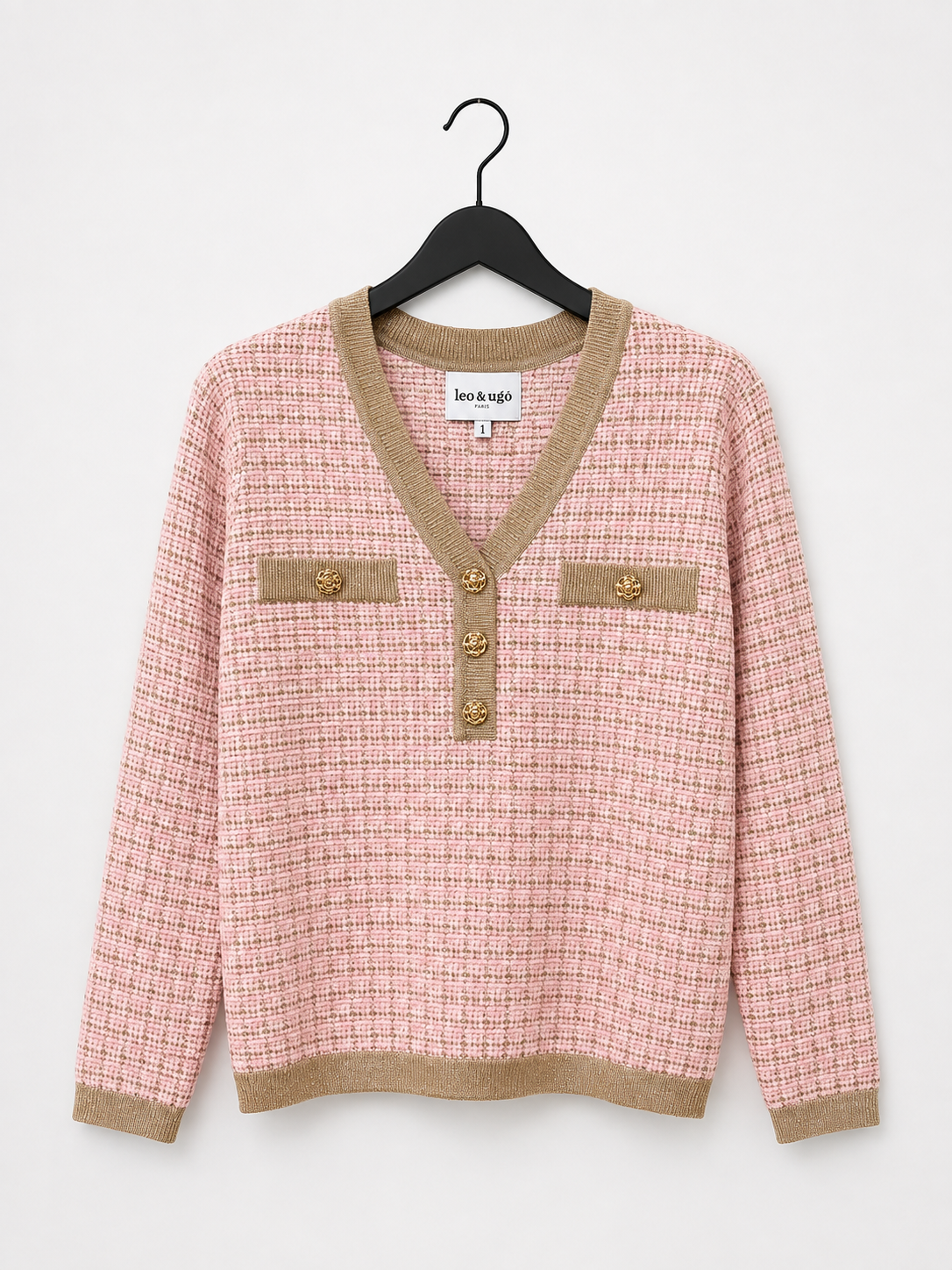 Pull Fuchia Leo & Ugo ( Ah203/Pink Gold )