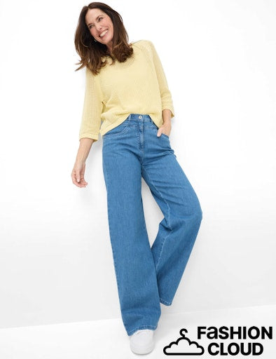 Broek Bleekblauw Raphaela ( Laura Flared 600/29 )