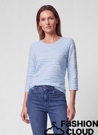 T-shirt bleu clair Rabe (114300/7305)