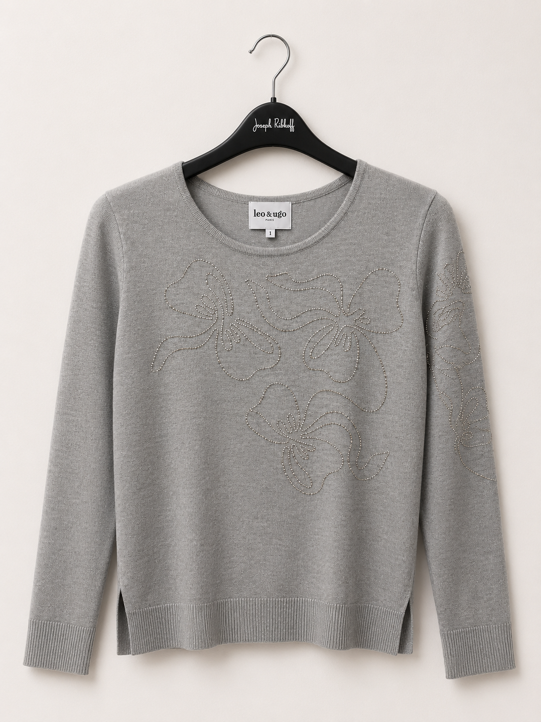 Pull Grijs Leo & Ugo ( Ah236/Grey )