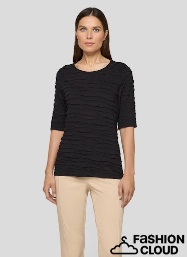 T-Shirt Zwart Rabe ( 115300/6099 )