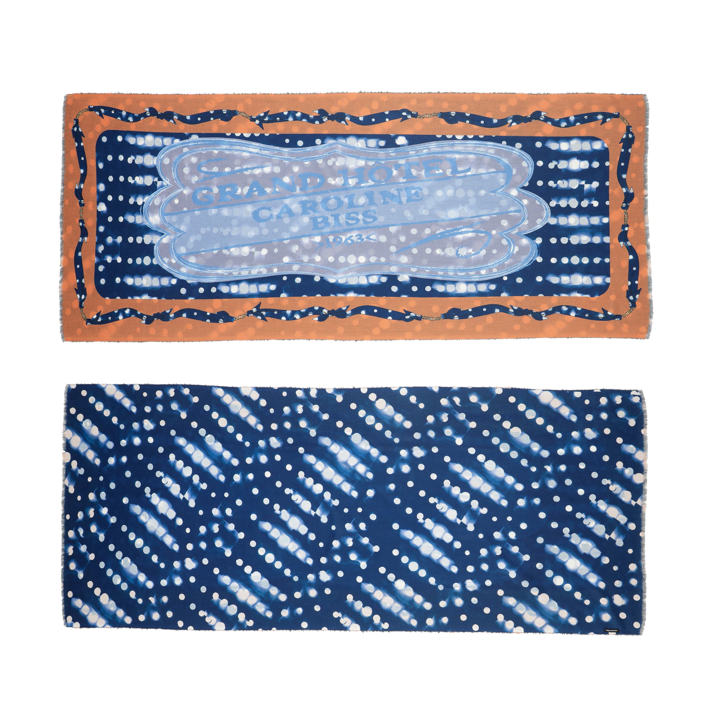 Sjaal Blauw Caroline Biss ( 4023/29 )