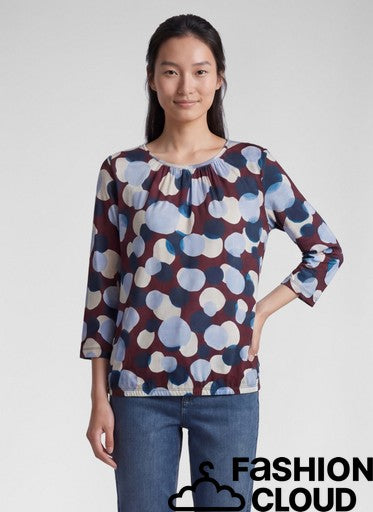 T-shirt bleu avec corbeau ( 114362/7264 )