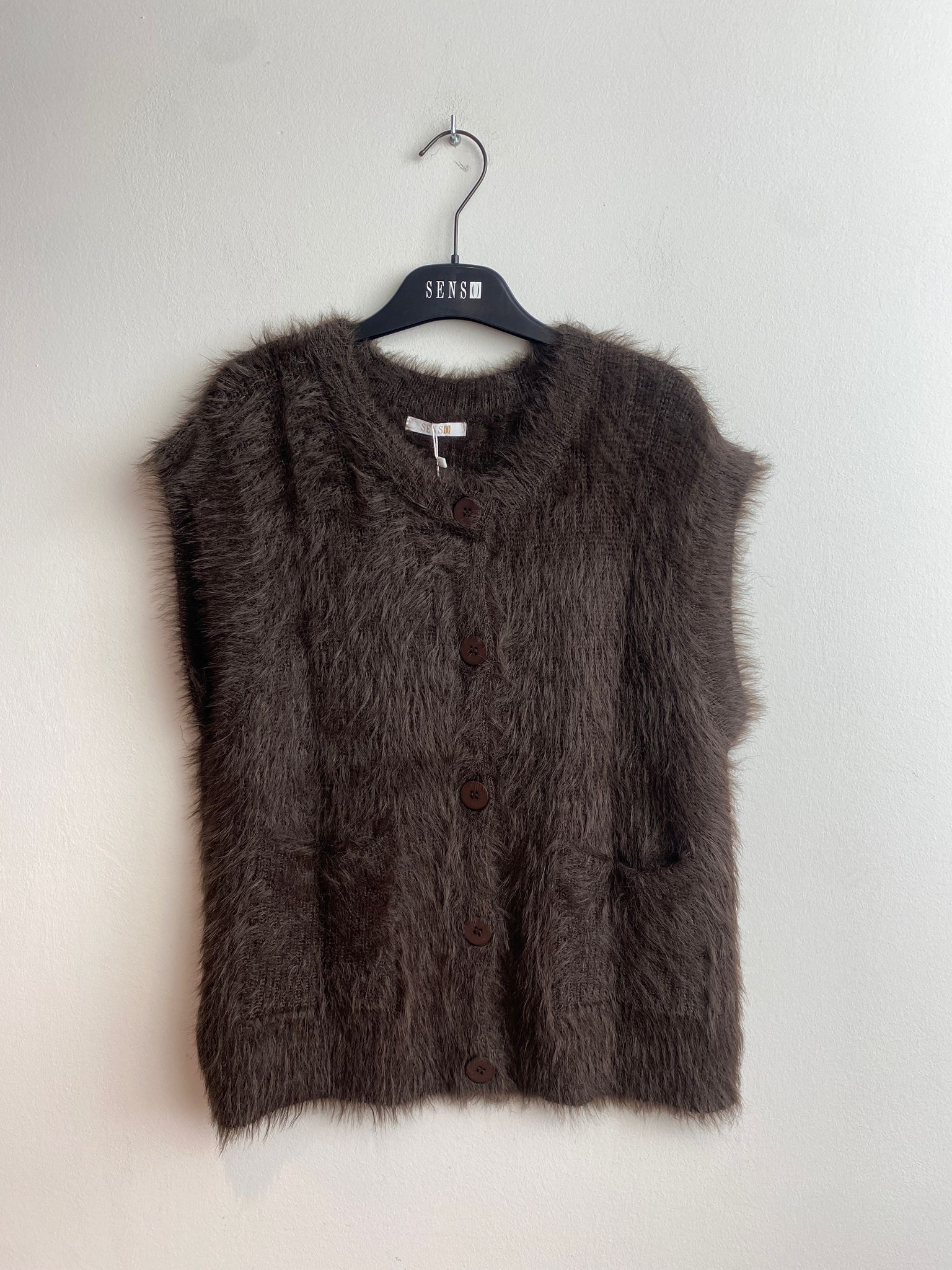 Gilet gilet Marron Senso ( 1922 Juline/Marron )