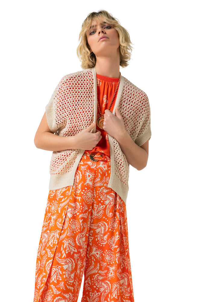 Poncho Ecru Caroline Biss ( 3229/94 )