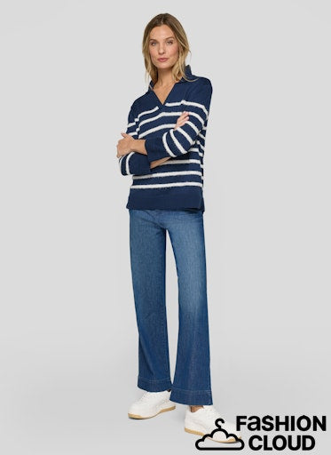 Pull Donkerblauw Rabe ( 111652/6374 )