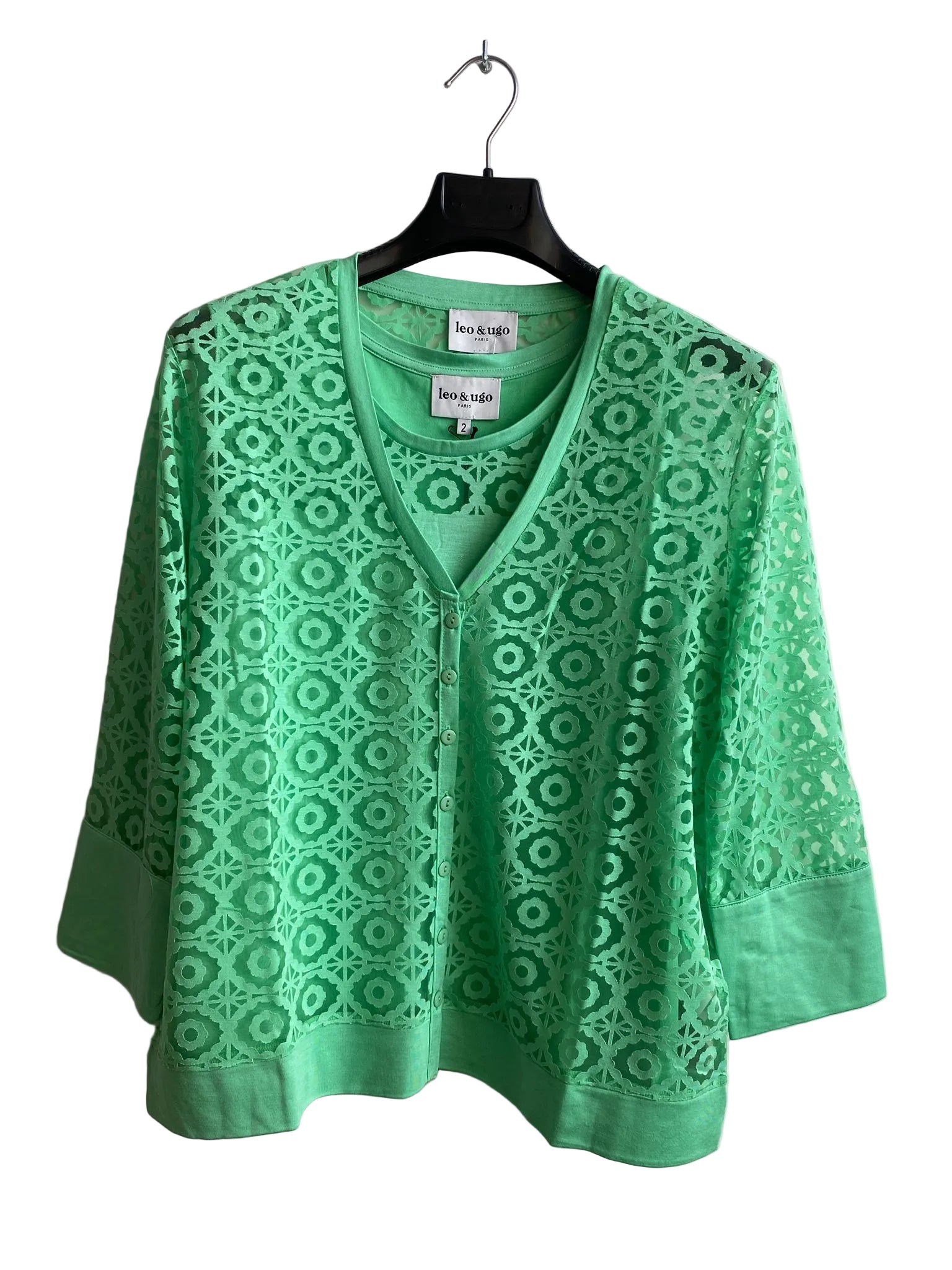 Ensemble Twinset Vert Leo & Ugo ( Tewt554/Vert )