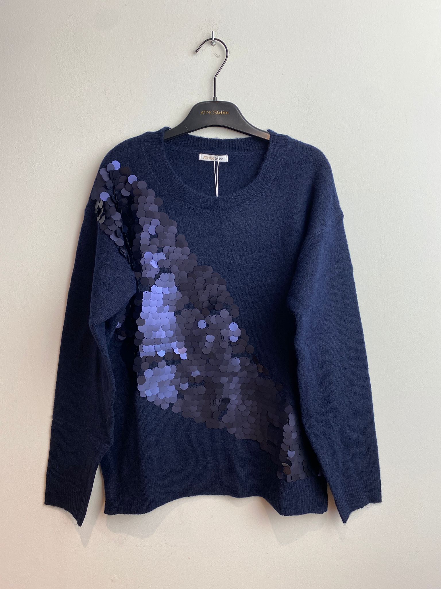 Pull Donkerblauw Atmos ( 1645 Caresa/Navy )