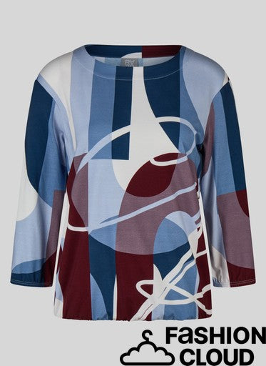 T-Shirt Bleu Corbeau ( 114368/7305 )