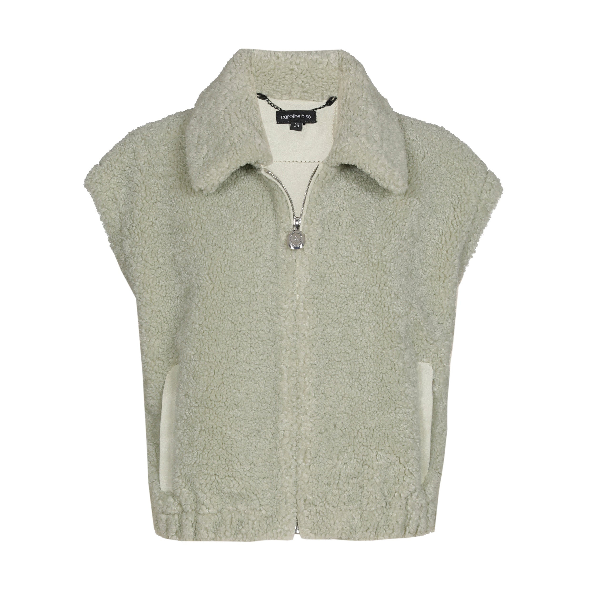 Giletvest Groen Caroline Biss ( 4436/63 )