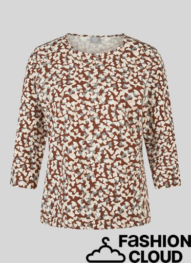 T-Shirt Cognac Rabe ( 121355/7685 )