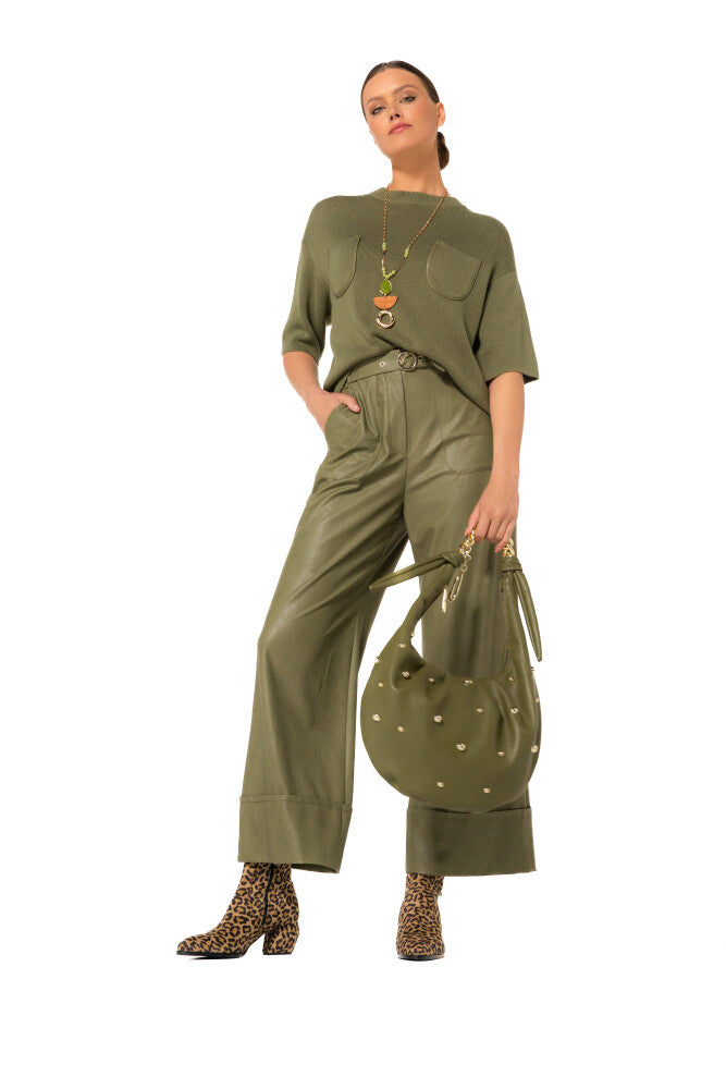 Broek Olijfgroen Caroline Biss ( 4566/61 )