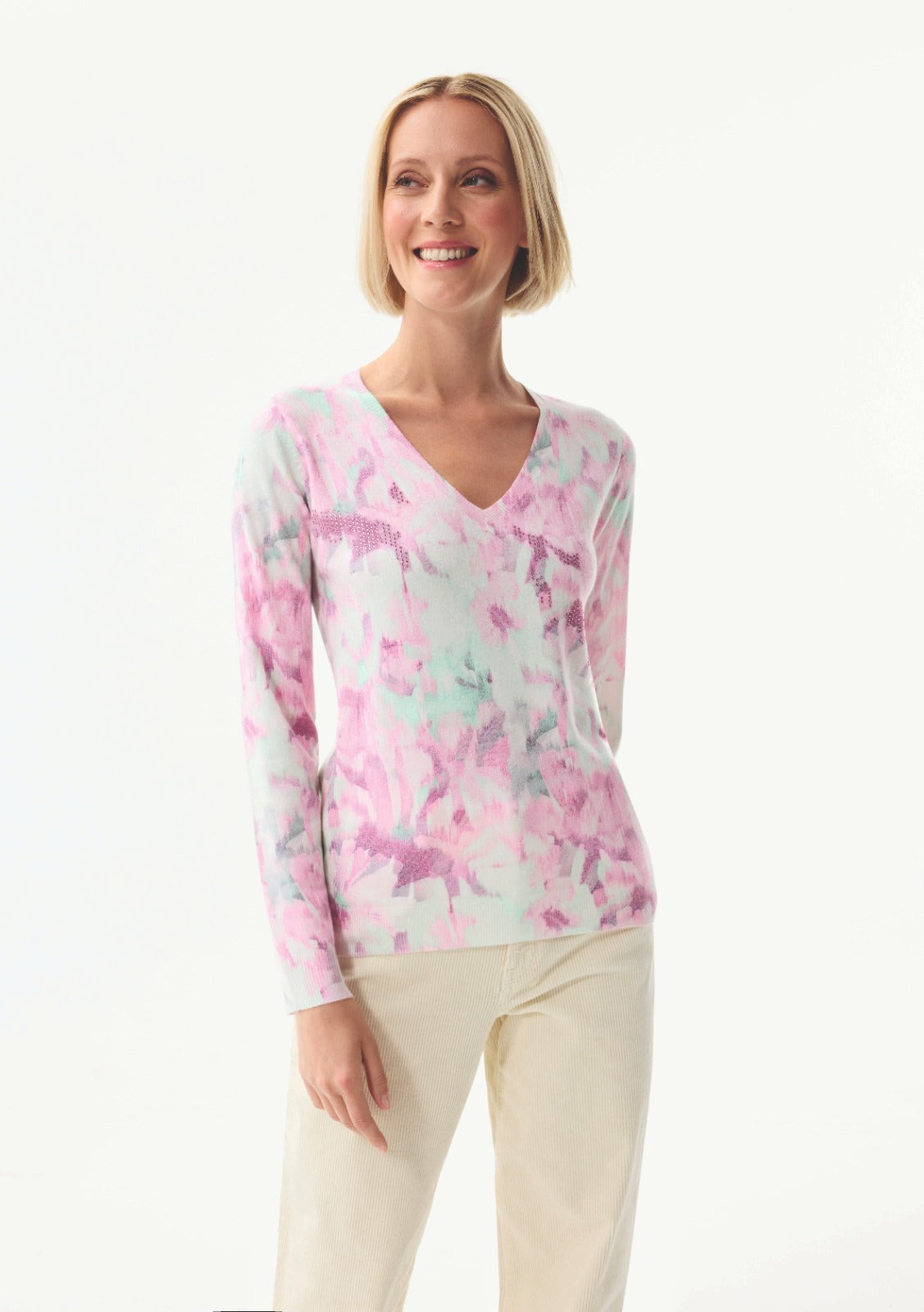 Pull Roze Leo & Ugo ( Kh935 )