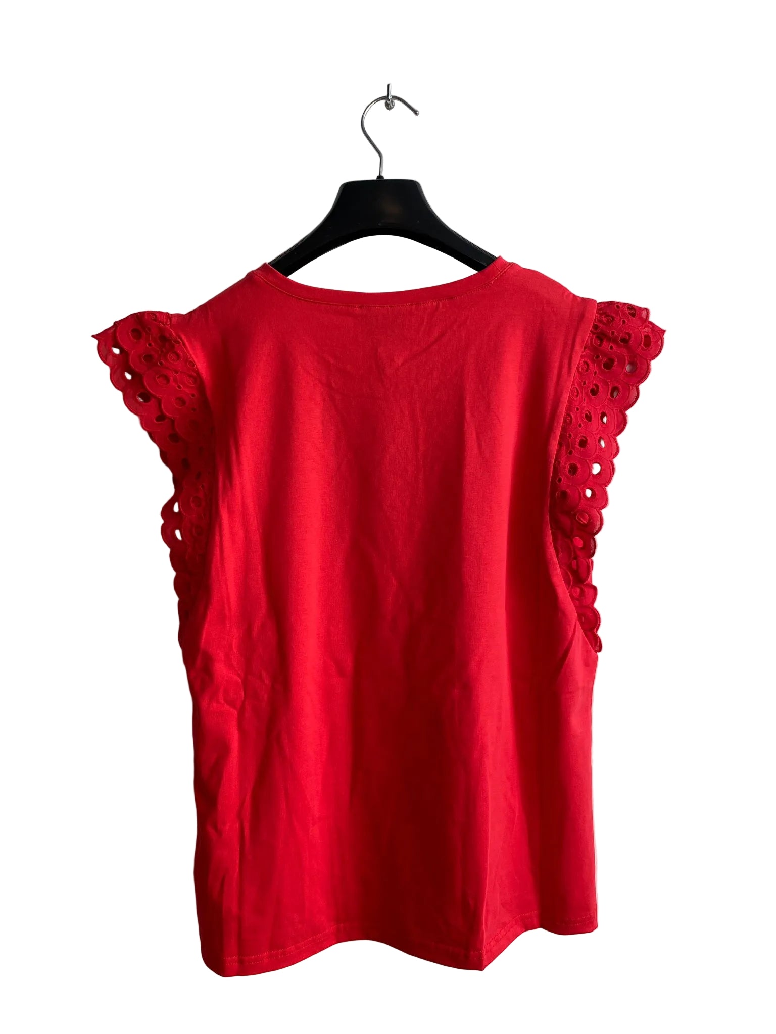 T-shirt rouge Leo & Ugo (Tev657/Rouge)