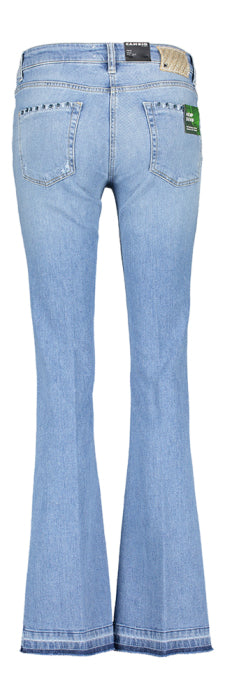 Pantalon Cambio Bleu pâle (Paris Flared/5212)