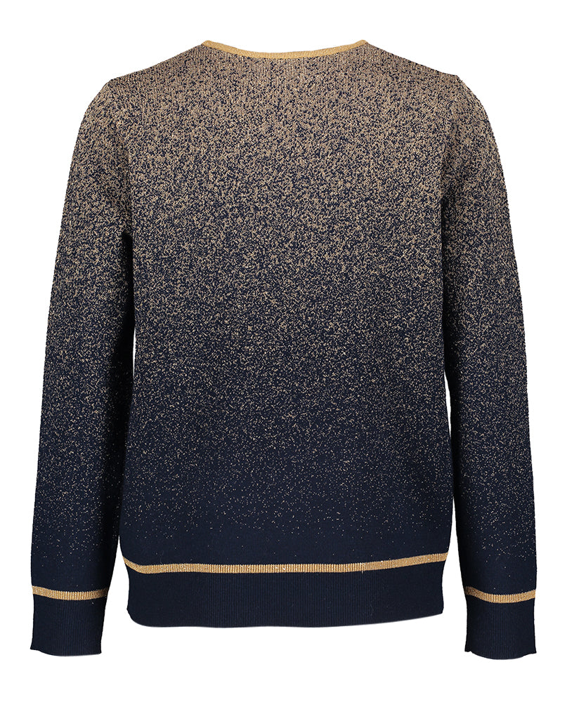 Pull Marine Léo &amp; Ugo ( Aw478/Navy Camel )