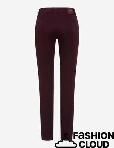 Broek Aubergine Brax ( Mary (112) 170/82 )