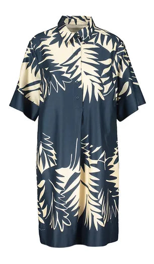 Kleedje Donkerblauw Atmos Fashion ( 1088 Nelles Navy )