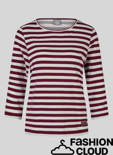 T-shirt bordeaux Rabe (114350/7264)