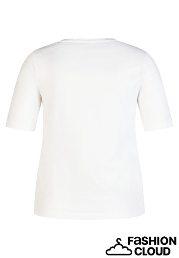 T-shirt blanc Rabe ( 117311/6003 )
