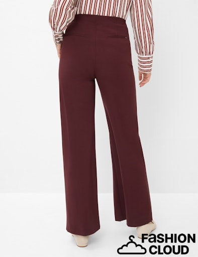 Broek Aubergine Raphaela (Brax) ( Lillyth Fl 502/80 )
