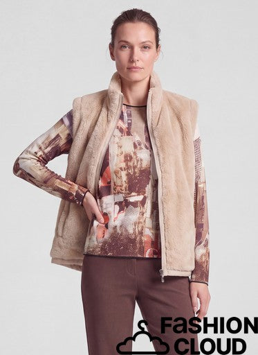 Giletvest Ecru Rabe ( 122871/7639 )