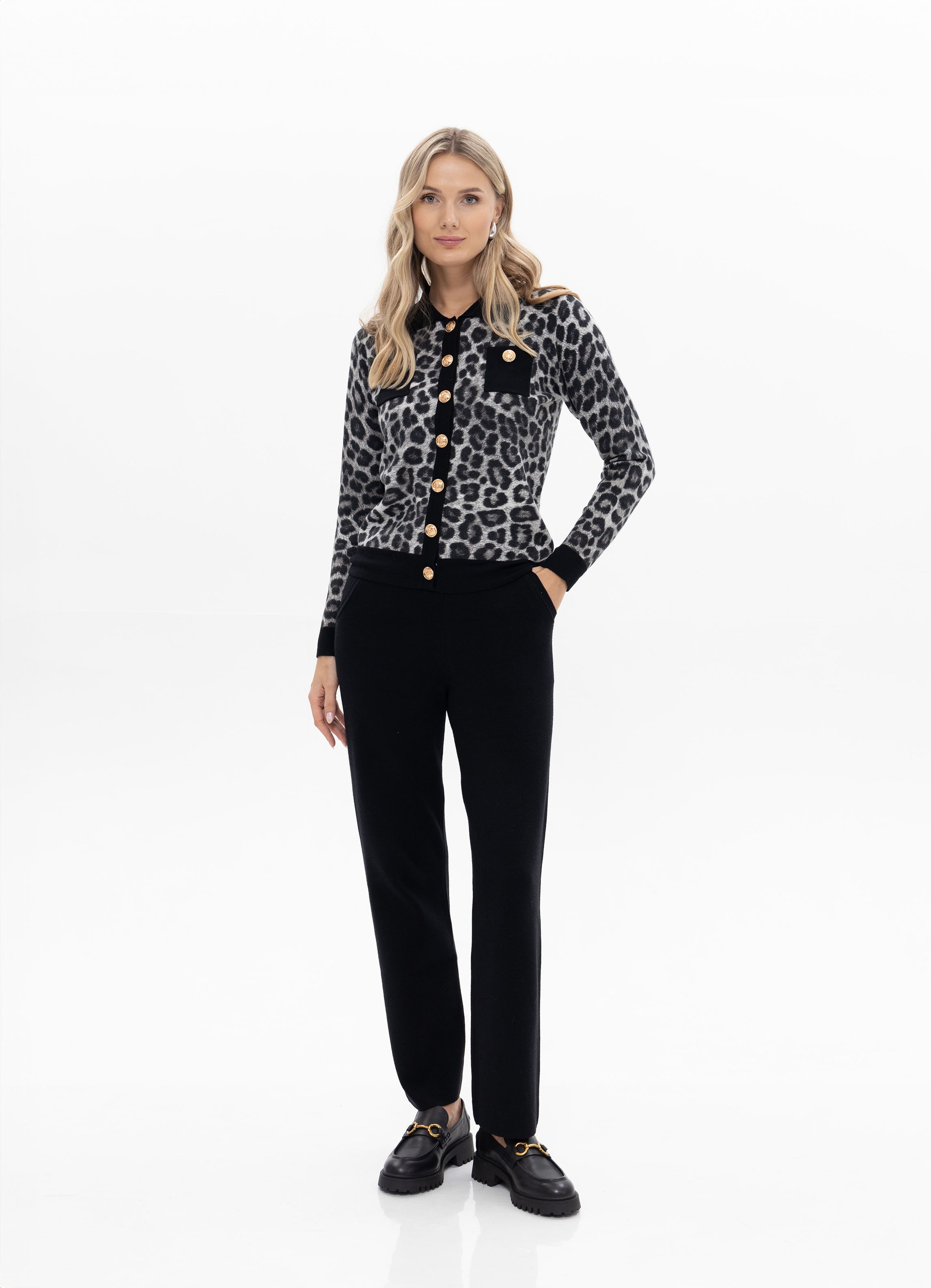 Giletpull Zwart Passioni ( 18014/Black )