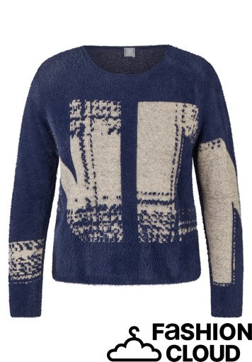 Pull bleu Rabe (113611/7374)
