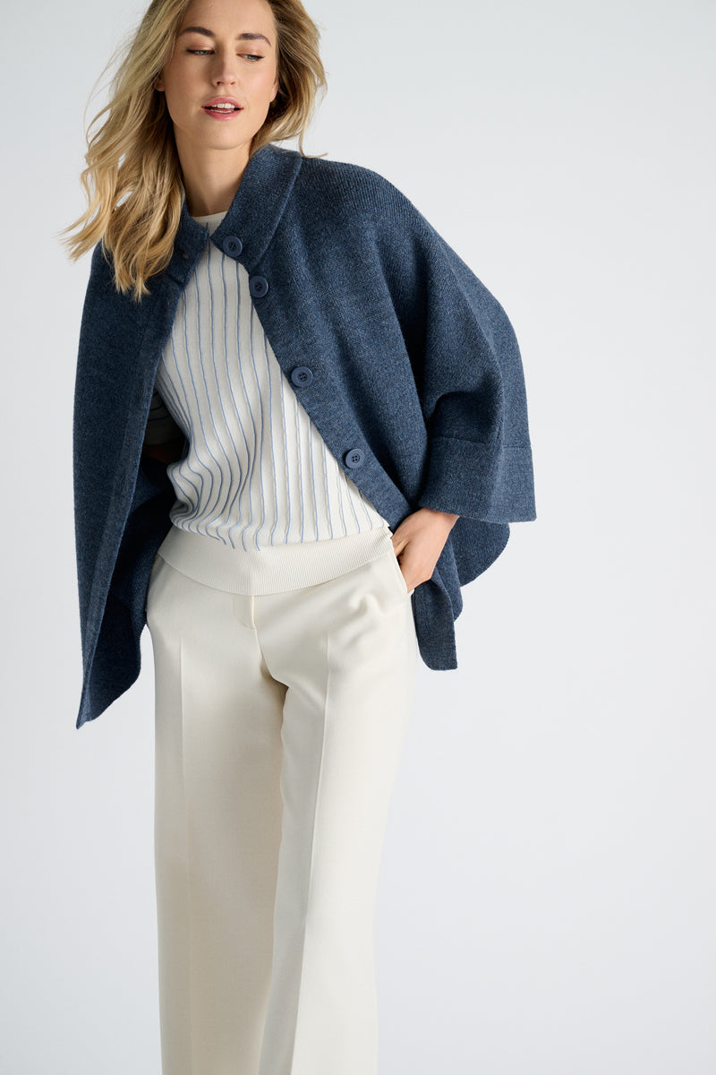 Poncho Blauw Marie Mero ( Cp70/Jea )
