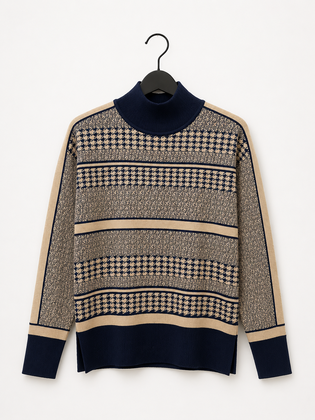 Pull Marine Leo & Ugo ( AH219/Bleu Marine Beige )