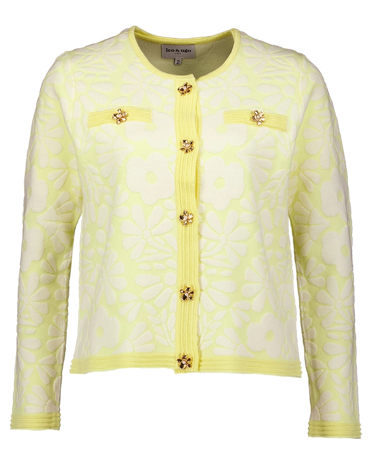 Ensemble Twinset Jaune Leo & Ugo ( Aet141/Jaune Blanc )