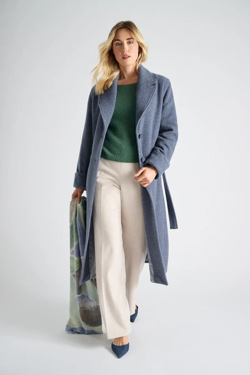 Manteau Bleu Pâle Marie Mero ( Co01/810 )