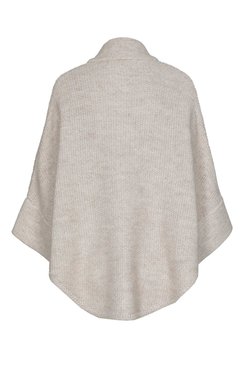 Poncho Beige Marie Mero ( Cp72/Vis )
