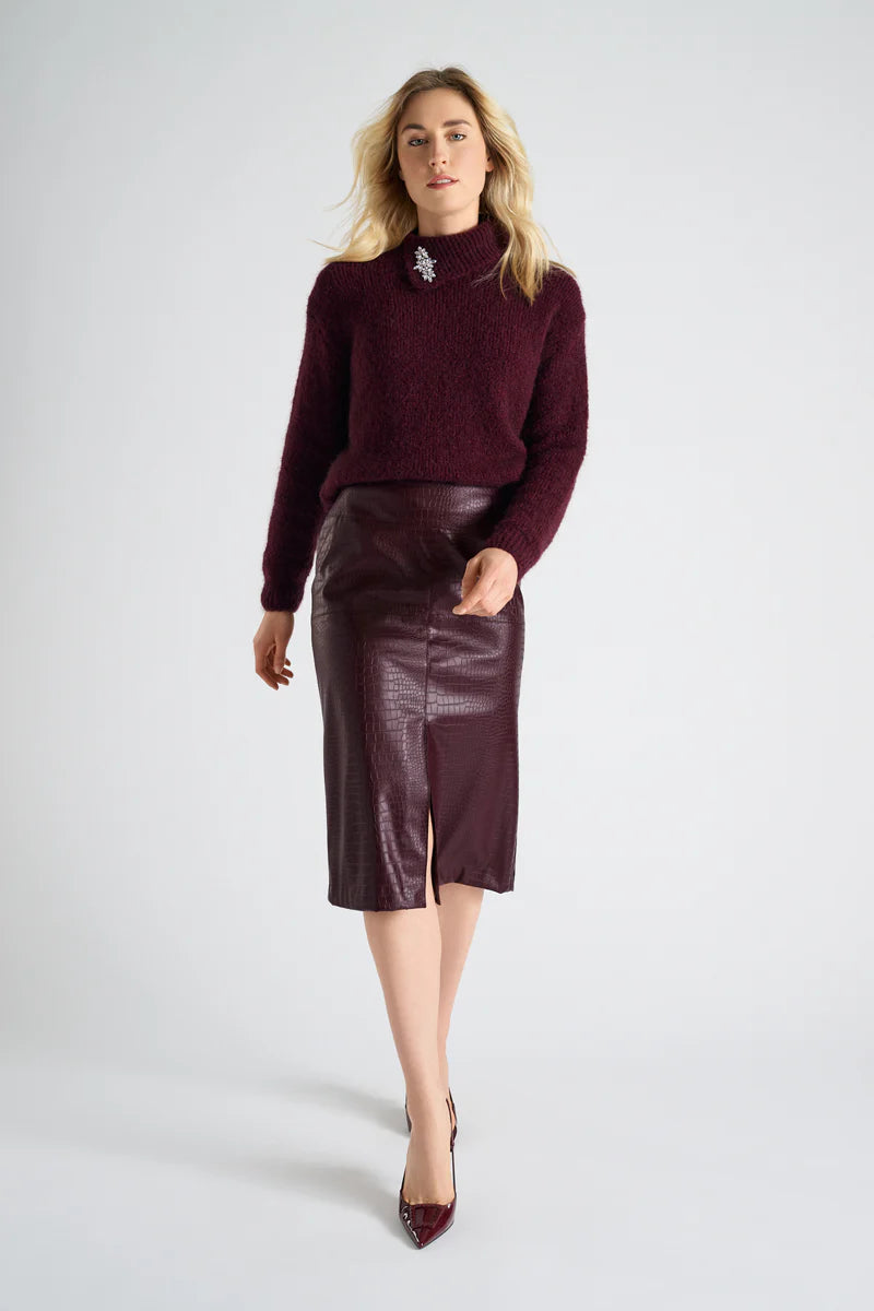 Pull Bordeaux Marie Mero (Pu19/Win)