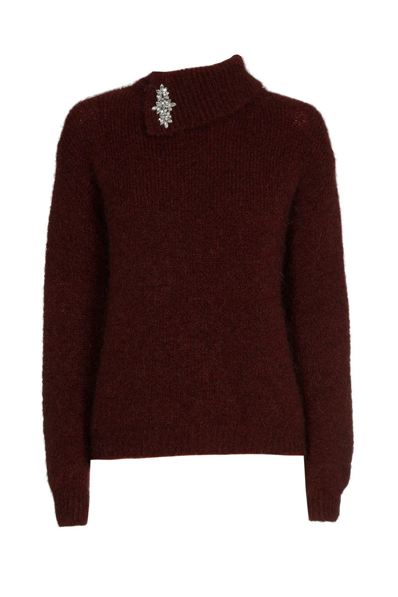 Pull Bordeaux Marie Mero (Pu19/Win)