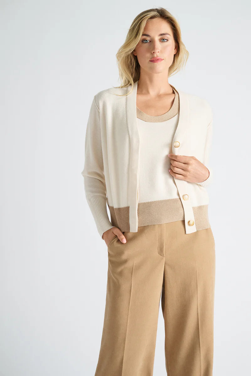 Gilet pull Camel Marie Mero ( Ca50/Ivo+Wal )