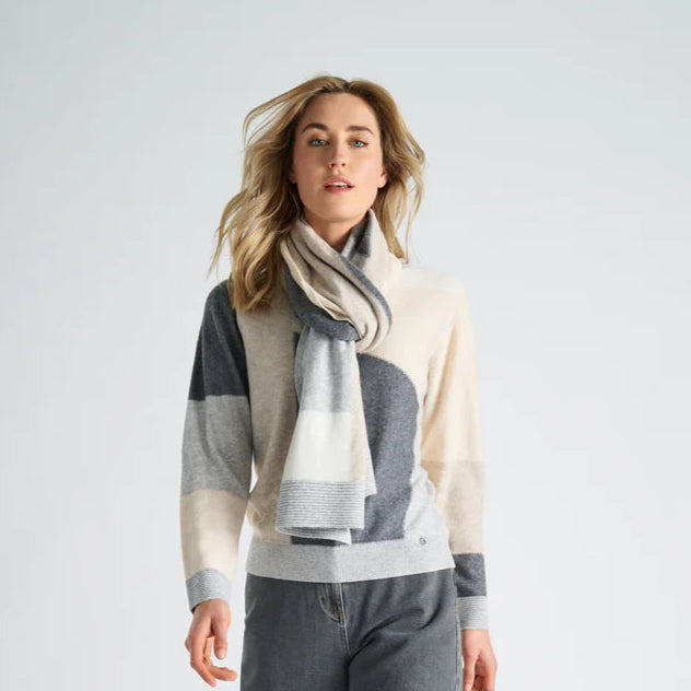 Pull Gris Marie Mero ( Pu83/Gre+Bei+Ant )