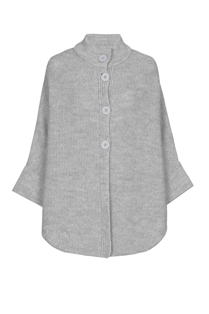 Poncho Gris Marie Mero ( Cp72/Gre )