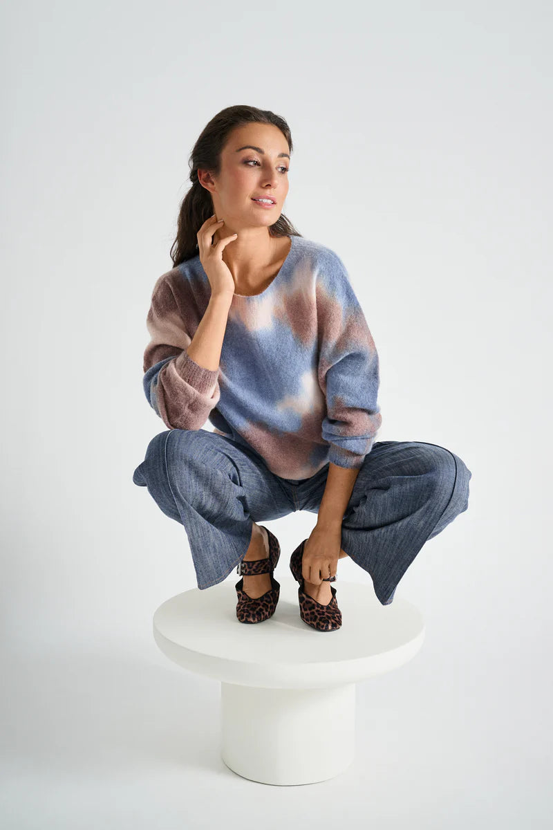 Pull Blauw Marie Mero ( Pu05/Bro+Jea )
