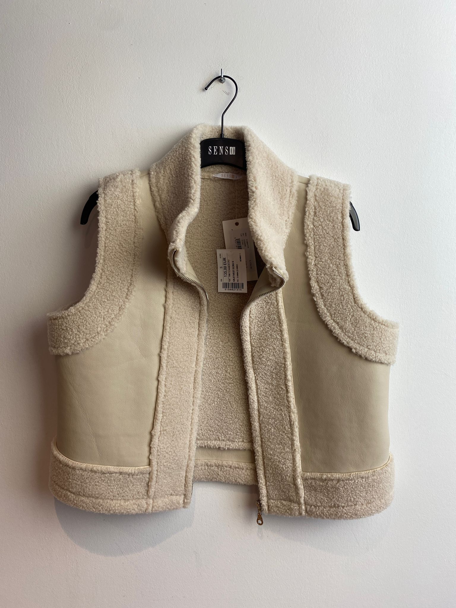 Gilet Ecru Senso ( 1986 Ozanne/Ecru )