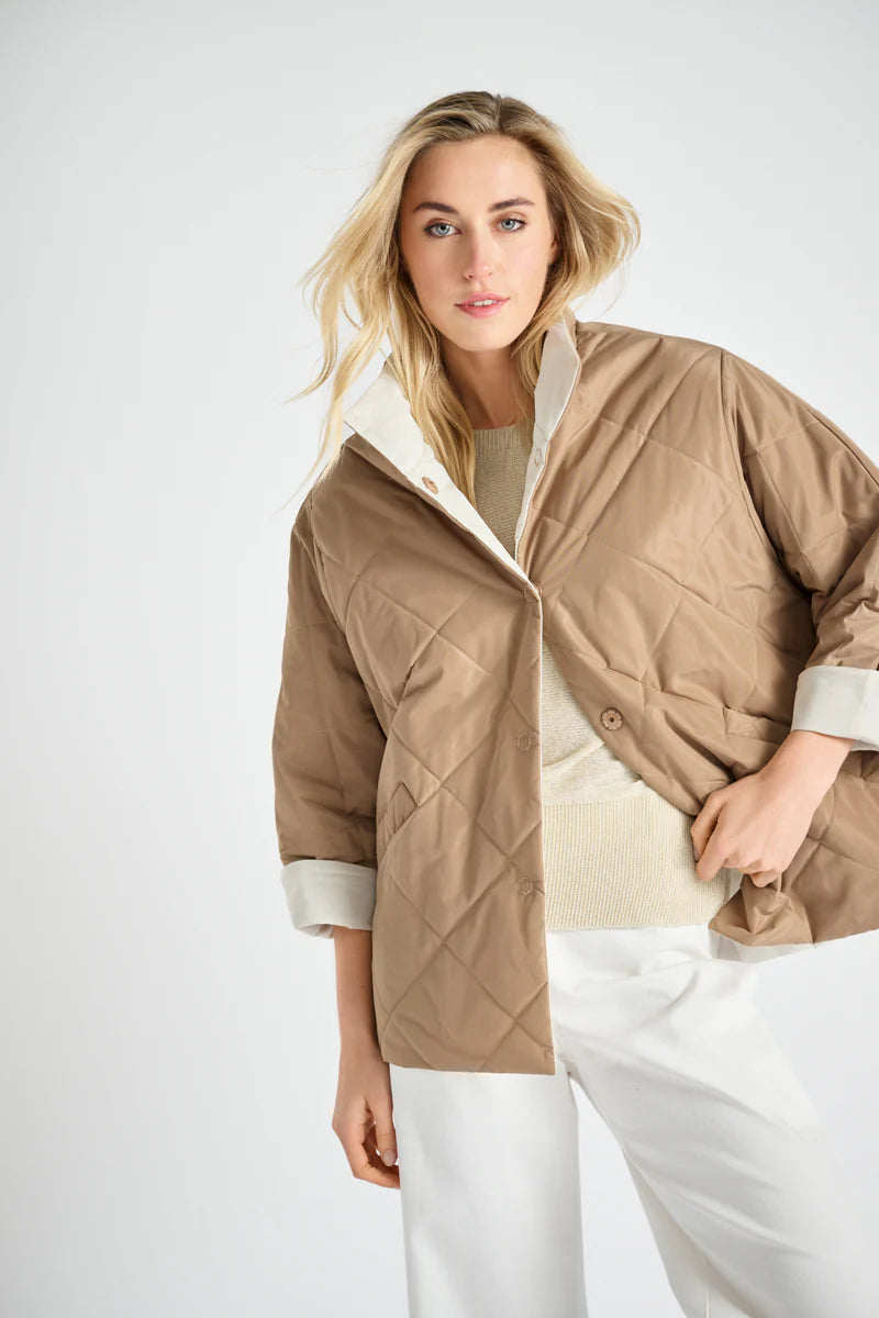 Vest Beige Marie Mero ( Pk62/Cam+Cre )