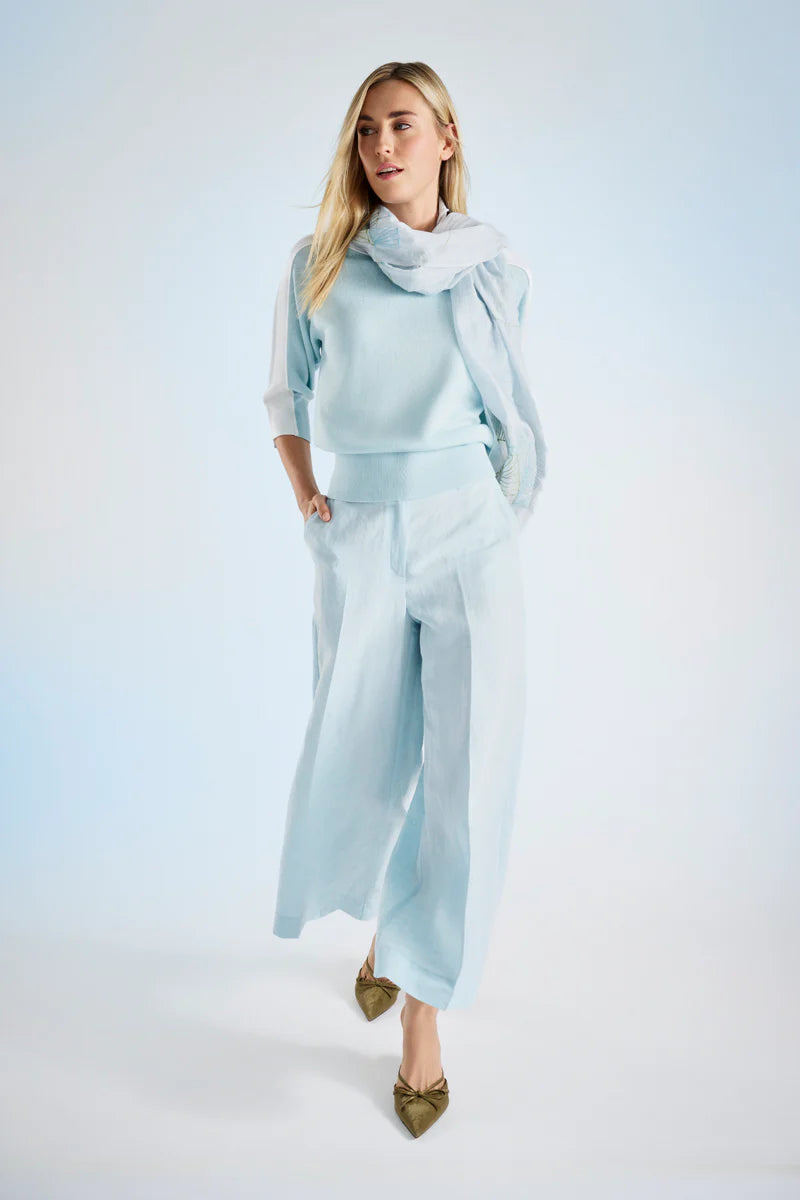 Sjaal Turqoois Marie Mero ( Sc56/Tur+Lim )