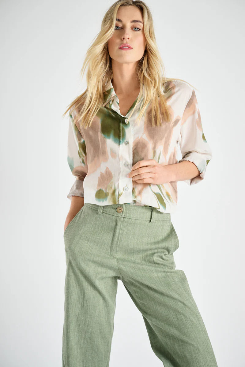 Broek Groen Marie Mero ( Tr41/178 )