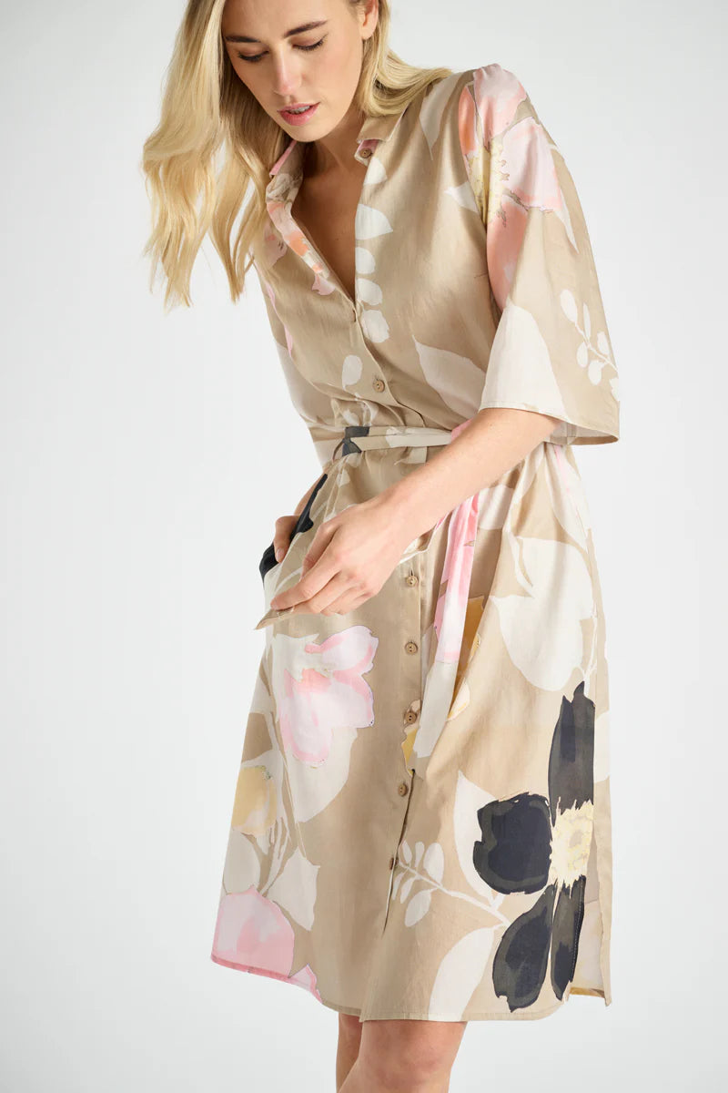 Kleedje Beige Marie Mero ( Dr19/709 )