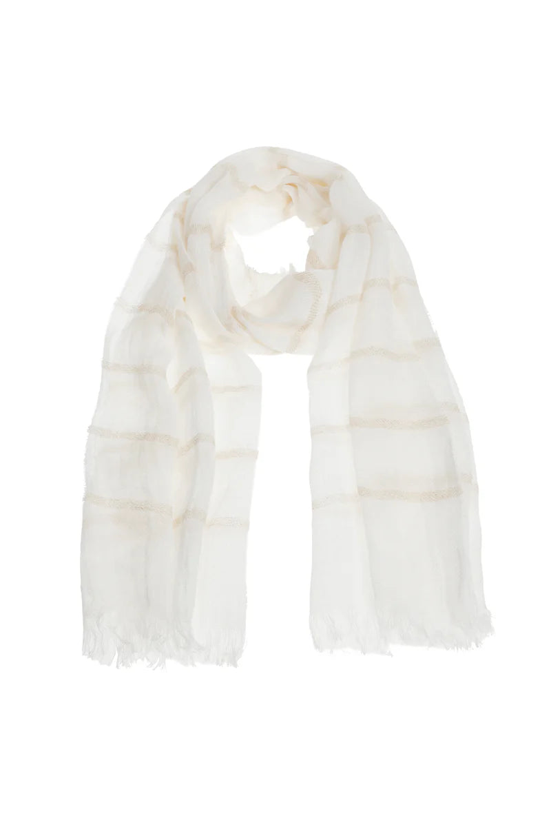 Sjaal Beige Marie Mero ( Sc82/Cre+Gol )