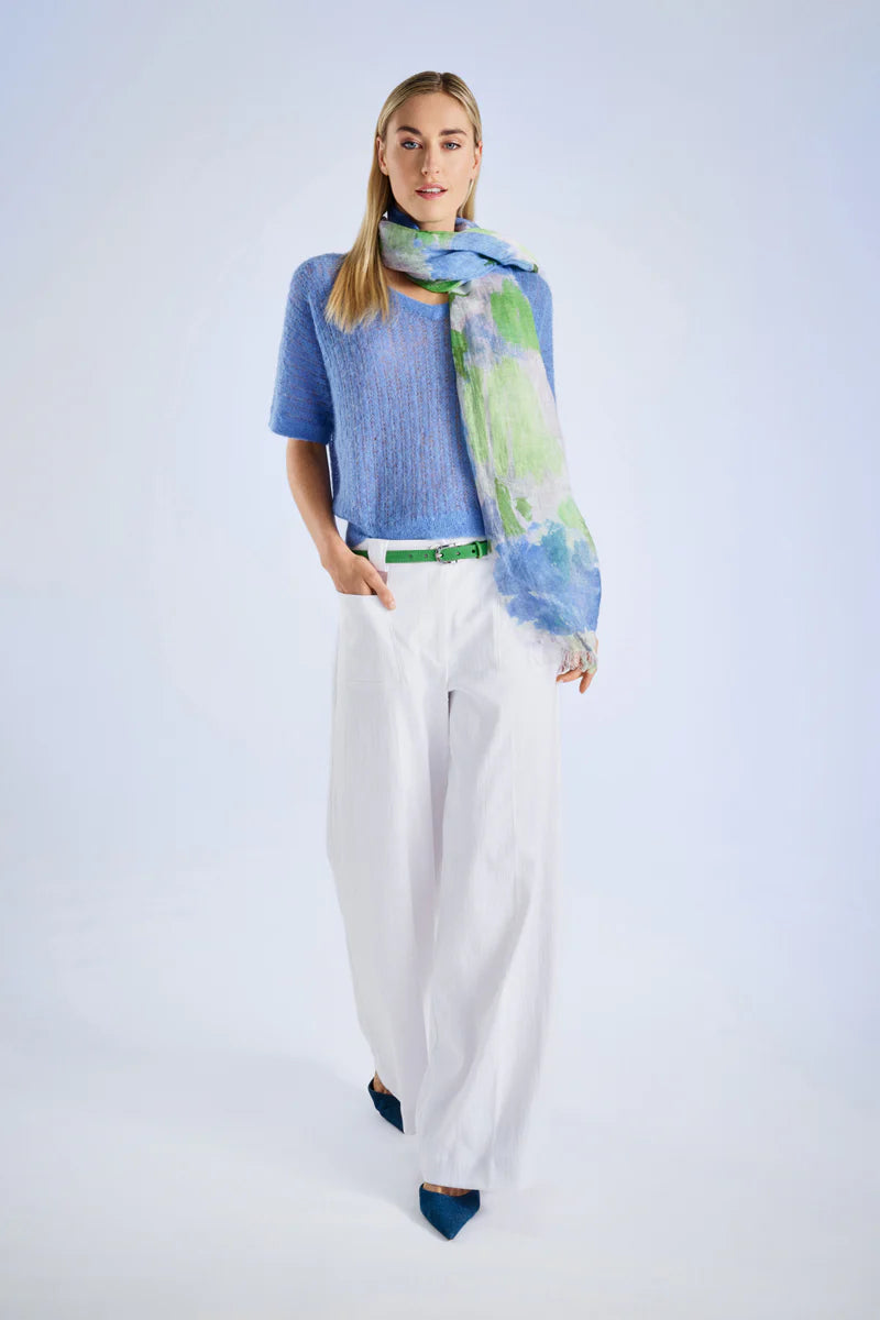 Broek Wit Marie Mero ( Tr43L/098 )