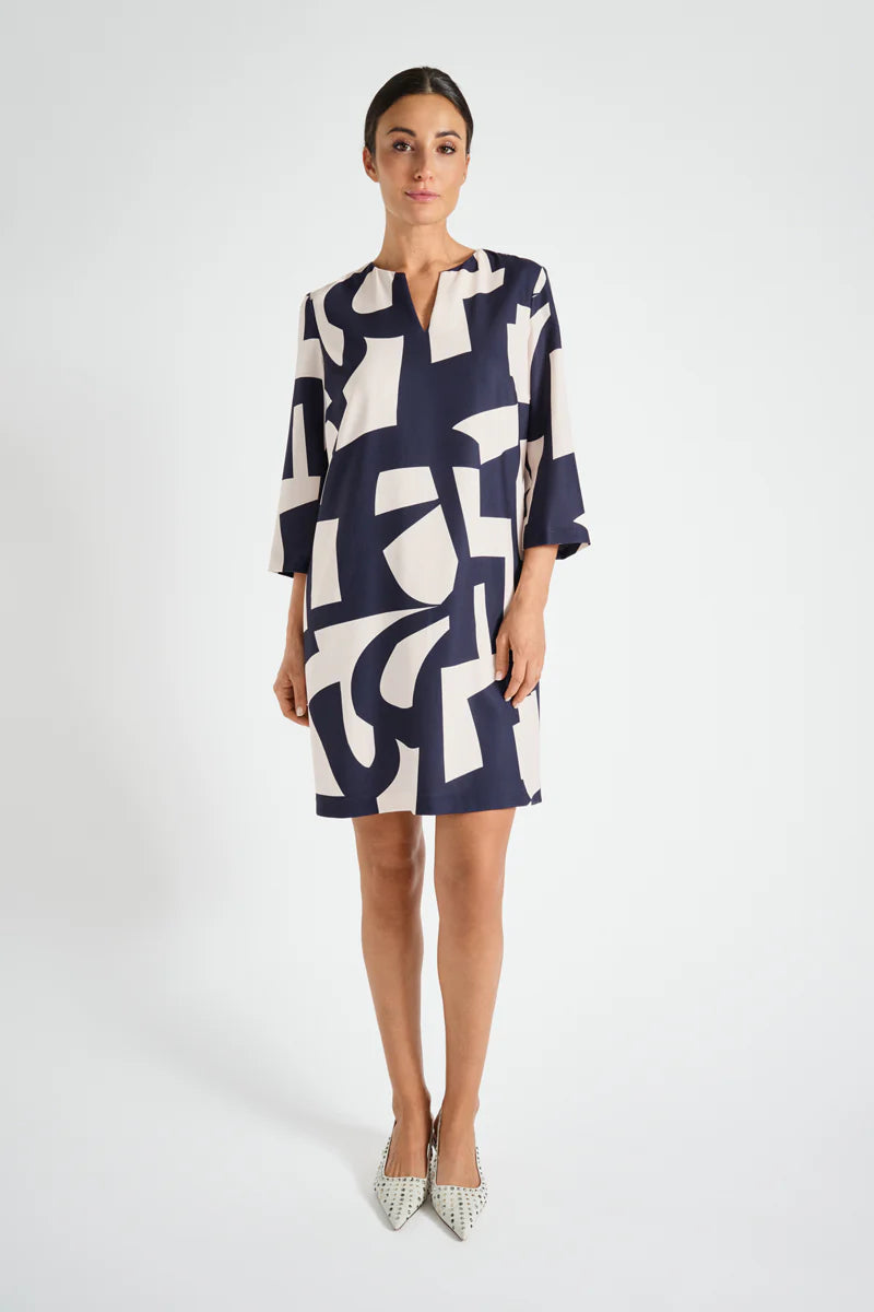 Kleedje Donkerblauw Marie Mero ( Dt08/721 )