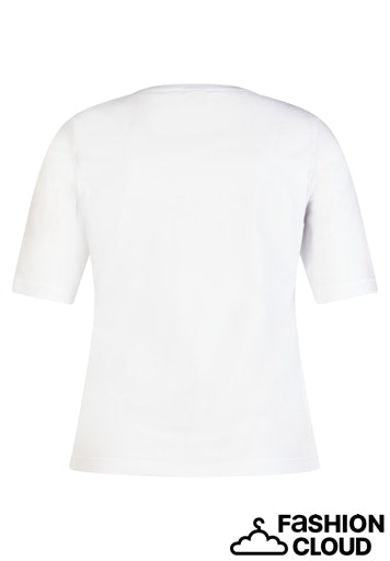 T-Shirt Wit Rabe ( 118356/6003 )